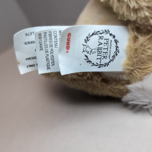 Gund Peter Rabbit Bunny Sitting Stuffed Animal Plush Toy - Picture 6 of 8